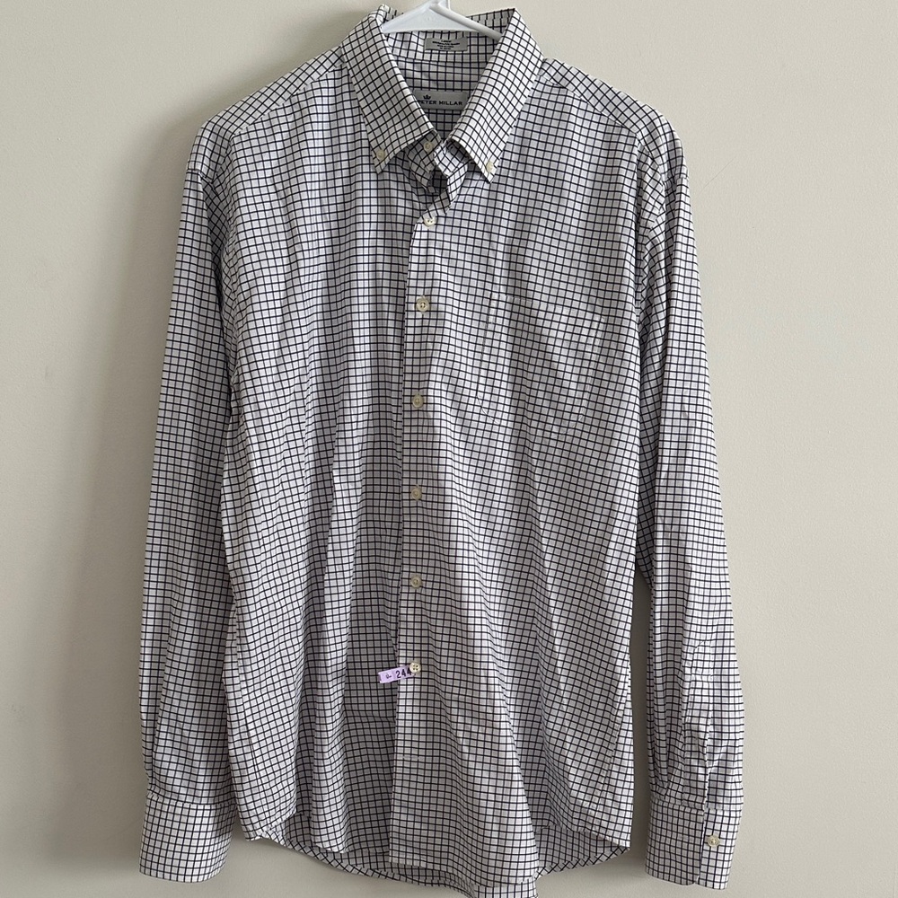 Peter Millar Men's Plaid Shirt